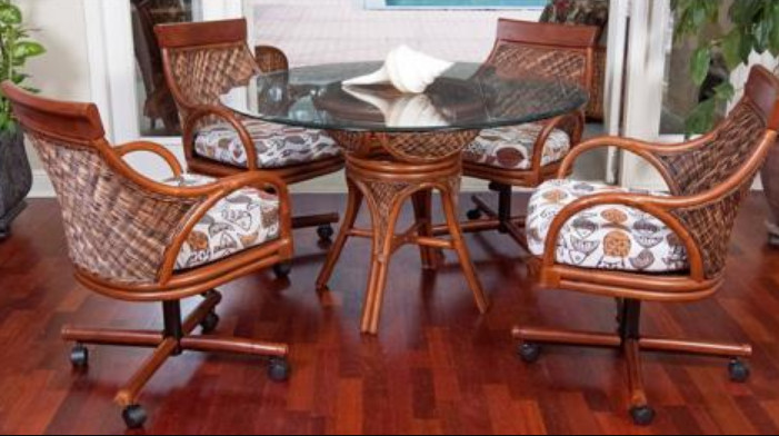 Dinette Chairs with Casters, the Beautiful Furniture Addition for Your Dining Room